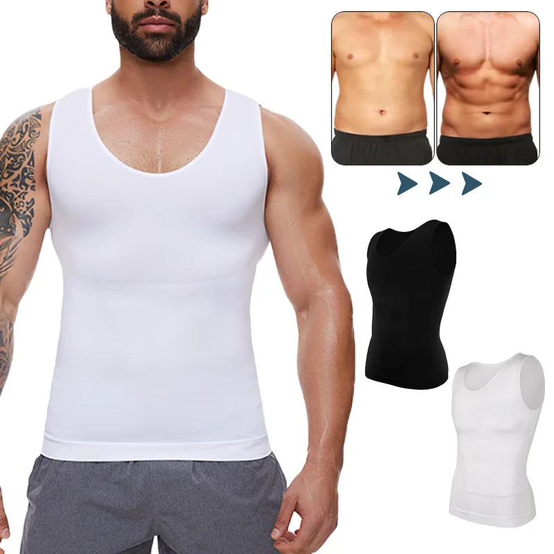 Zhyrax Men's Compression Vest – A Smoother Fit Under Shirts